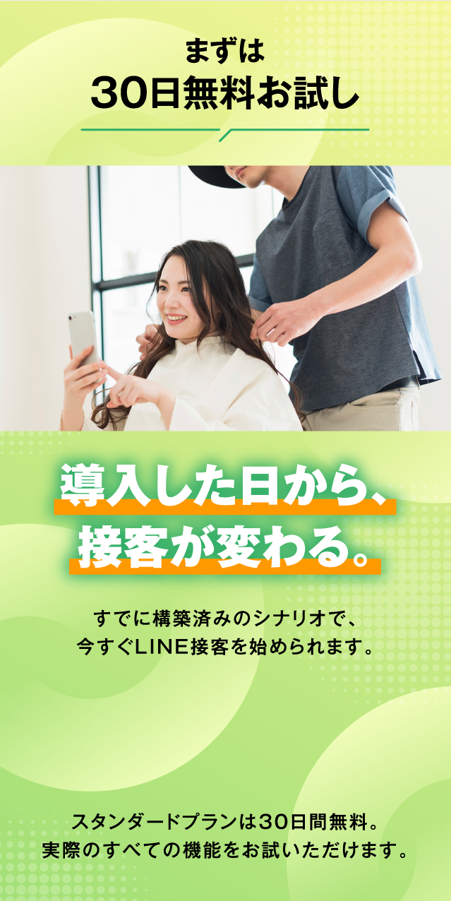 導入した日から、接客が変わる。